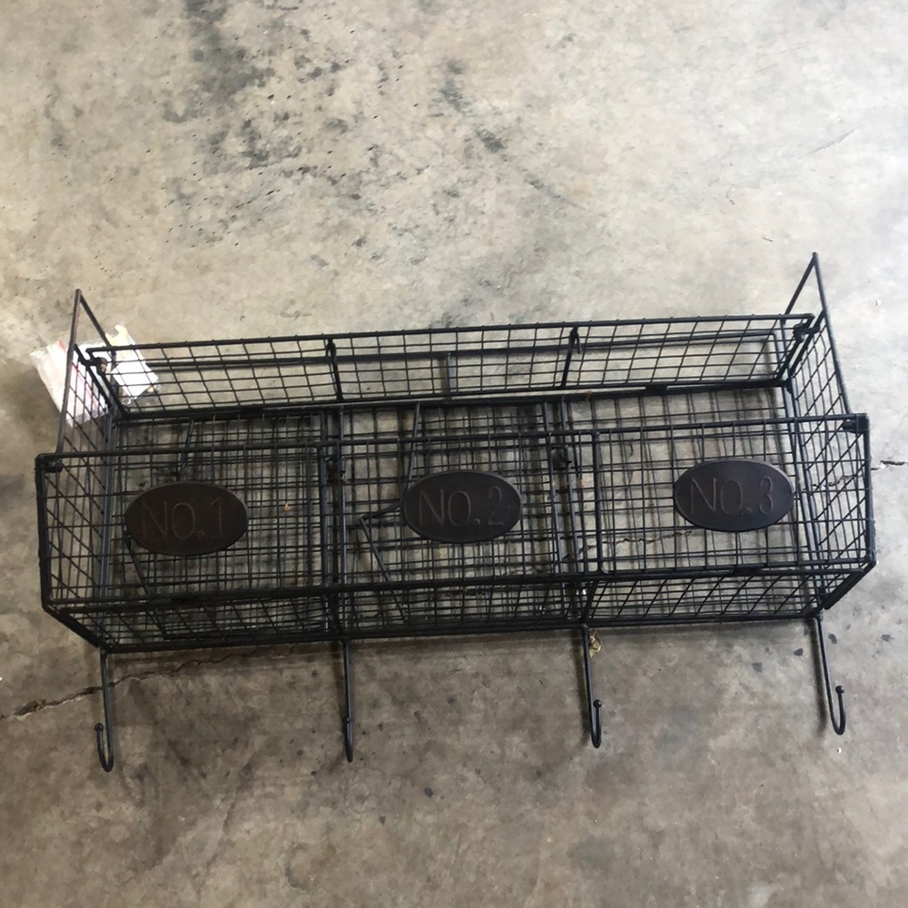 iron hanging rack